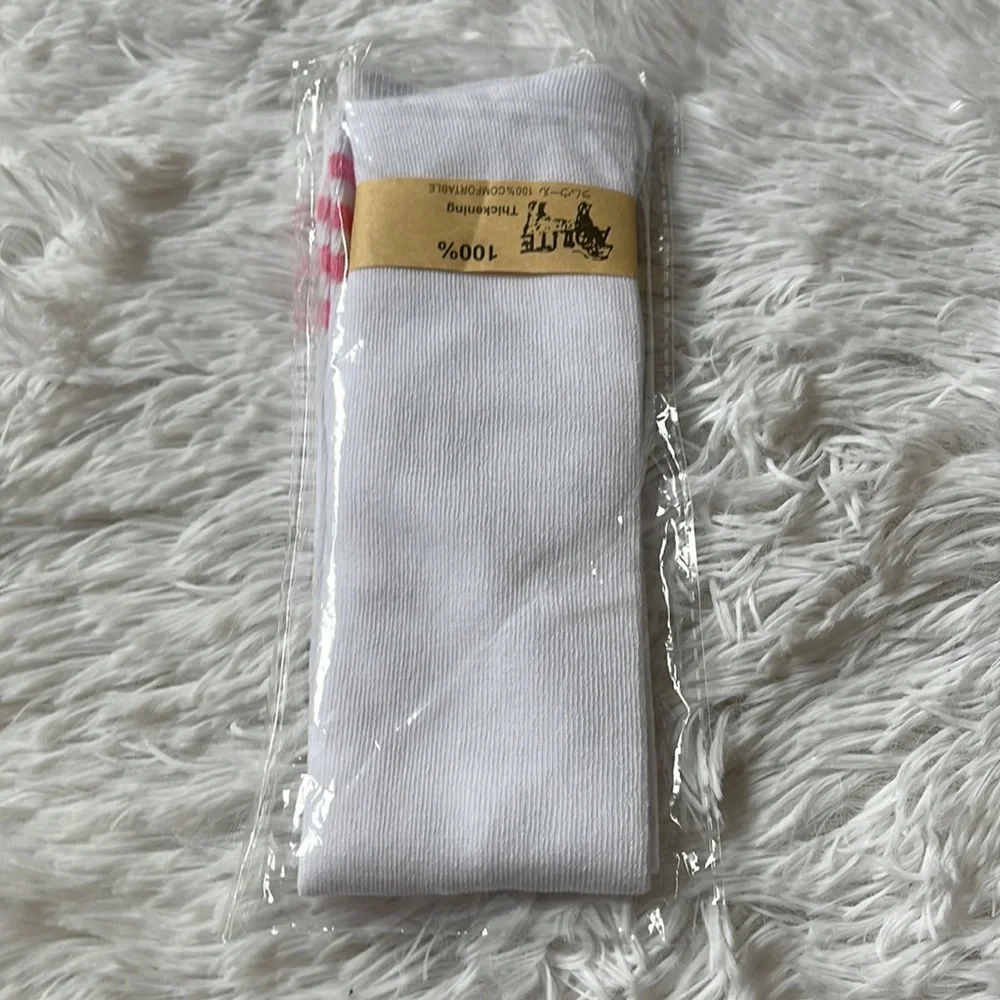 Over the knee cotton blend socks